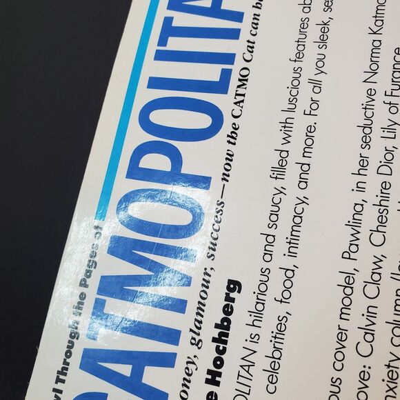 CATMOPOLITAN Magazine Humorous Tribute to Cats by Ilene Hochberg 1987 - Picture 16 of 16